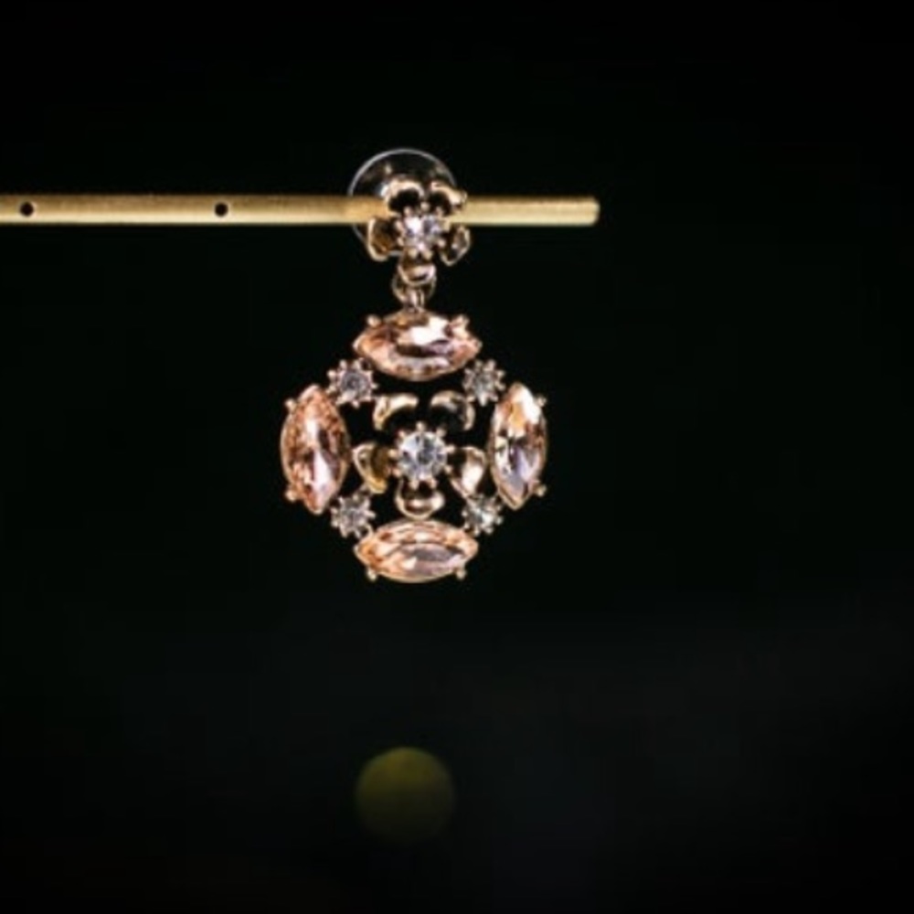 Pink Four Earrings